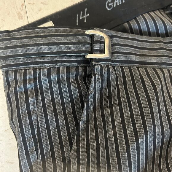 Flash Gordon Vintage 80s Cosplay Red Long Tail Tuxedo Jacket Vest Striped Pants - Picture 8 of 14